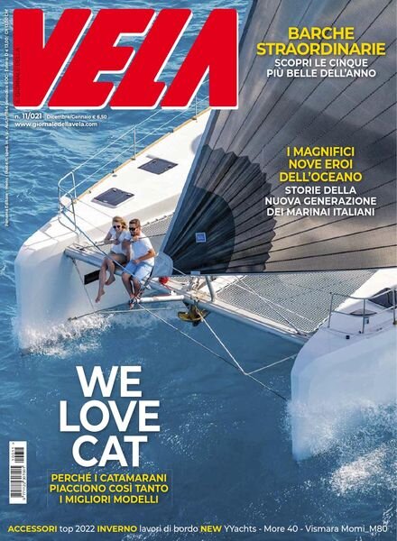 Giornale della Vela – Dicembre 2021 – Gennaio 2022 Cover