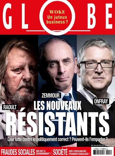 Globe France – Decembre 2021 – Fevrier 2022 Cover