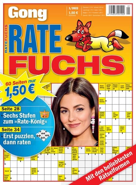Gong Ratefuchs – Januar 2022 Cover