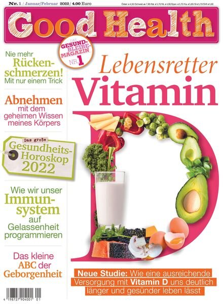 Good Health Germany – Januar 2022 Cover