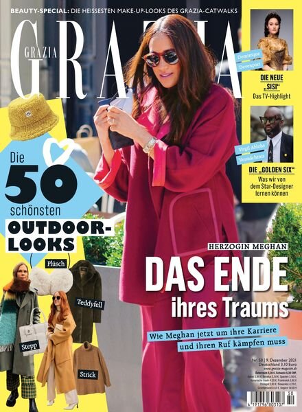 GRAZIA – 09 Dezember 2021 Cover