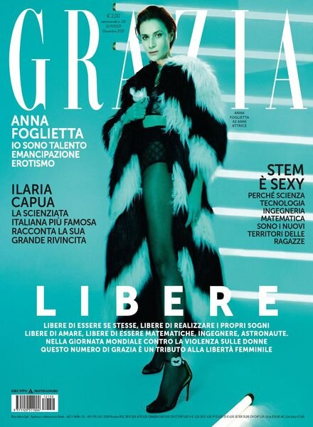 Grazia Italia – 25 Novembre 2021 Cover