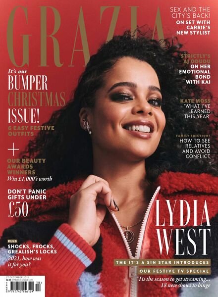 Grazia UK – 27 December 2021 Cover