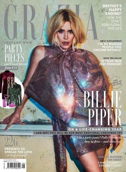 Grazia UK – 30 November 2021 Cover