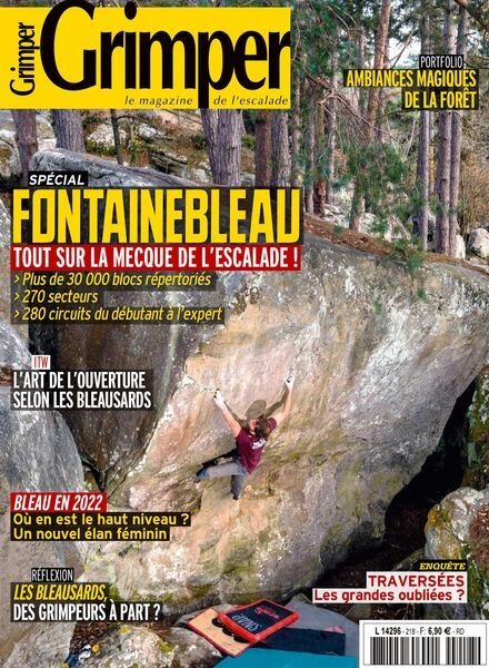 Grimper – Janvier-Fevrier 2022 Cover