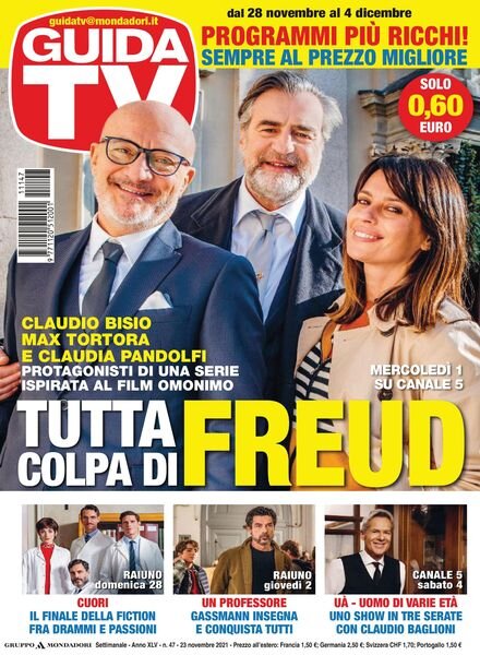 GuidaTV – 23 novembre 2021 Cover