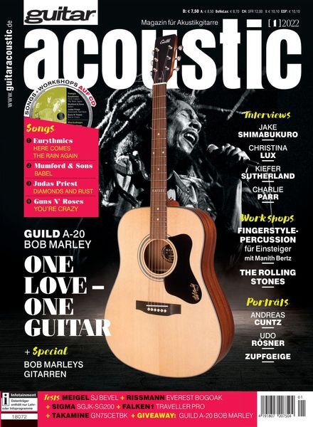 Guitar Acoustic – Dezember 2021 Cover