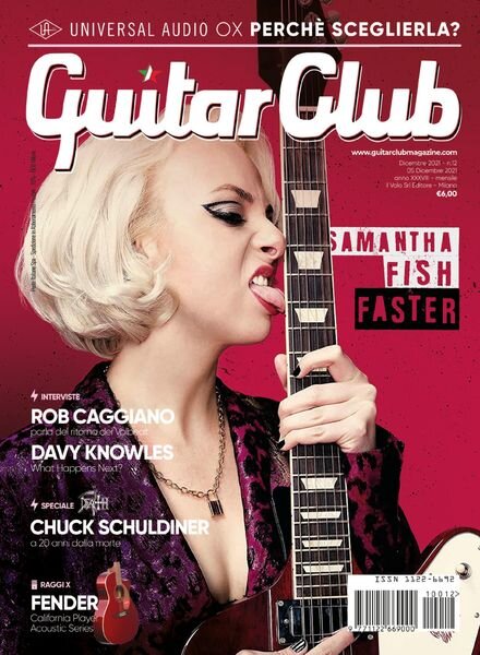 Guitar Club Magazine – dicembre 2021 Cover