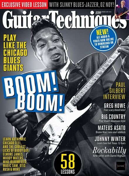 Guitar Techniques – February 2022 Cover