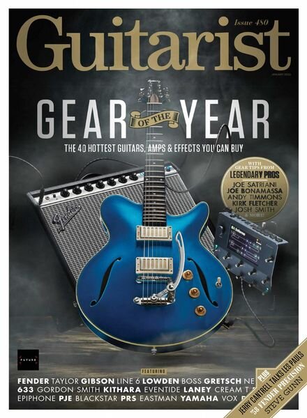 Guitarist – January 2022 Cover