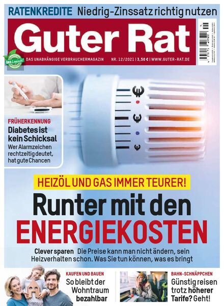 Guter Rat – Dezember 2021 Cover