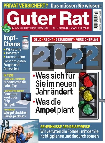Guter Rat – Januar 2022 Cover