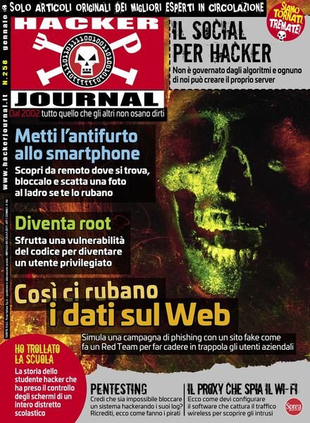 Hacker Journal – Gennaio 2022 Cover