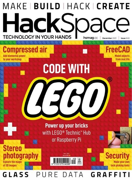 HackSpace – December 2021 Cover