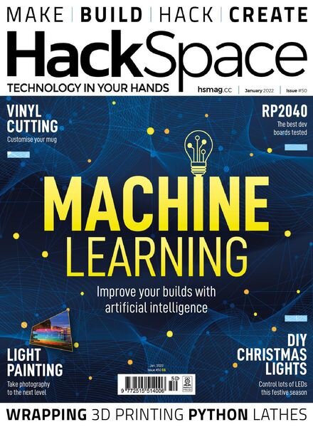 HackSpace – January 2022 Cover