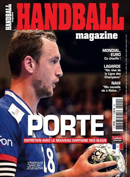 Handball Magazine – Decembre 2021 – Fevrier 2022 Cover