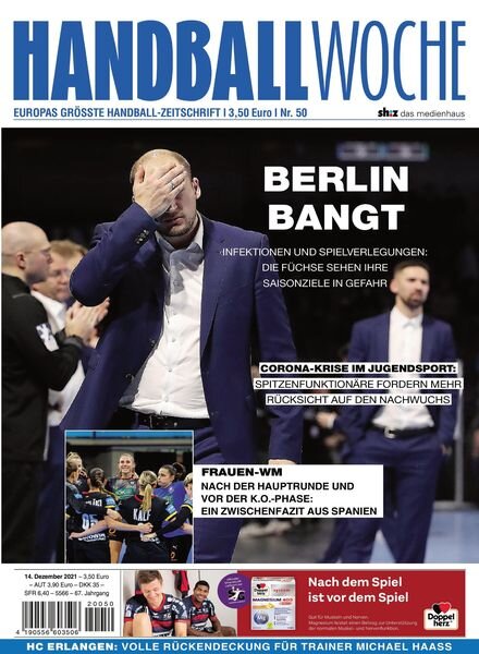 Handballwoche – 14 Dezember 2021 Cover