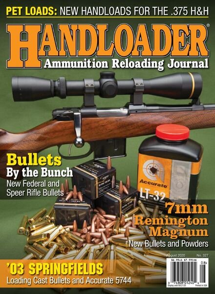 Handloader – August-September 2020 Cover