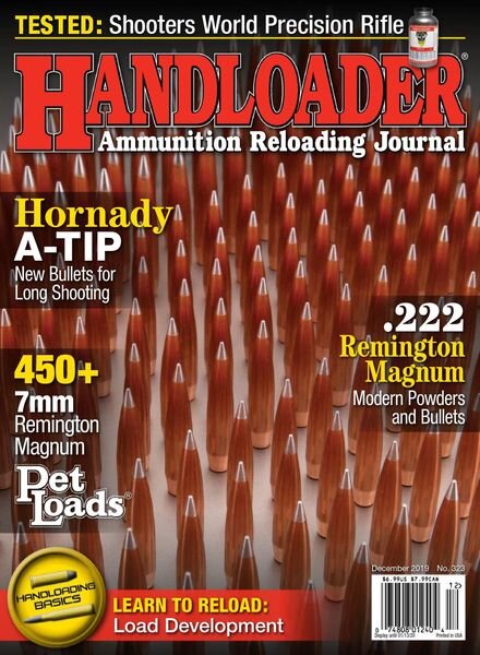 Handloader – December 2019 – January 2020 Cover