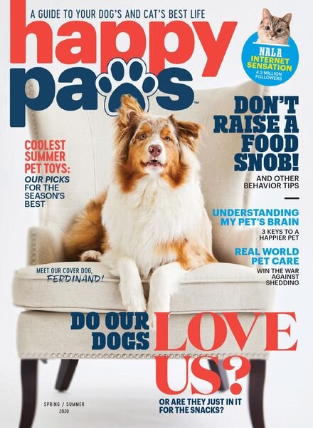 Happy Paws – April 2020 Cover