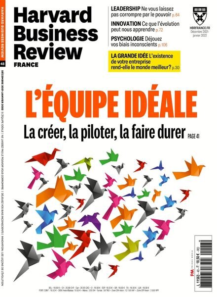 Harvard Business Review France – Decembre 2021 – Janvier 2022 Cover