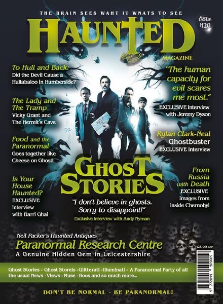 Haunted Magazine – Issue 20 – Ghost Stories – 18 July 2018 Cover