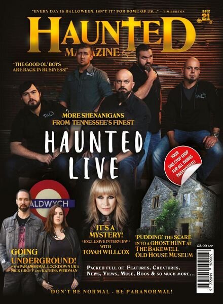 Haunted Magazine – Issue 21 – 23 October 2018 Cover