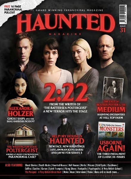 Haunted Magazine – Issue 31 – 3 September 2021 Cover