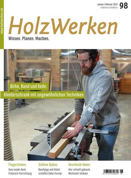 HolzWerken – Januar-Februar 2022 Cover