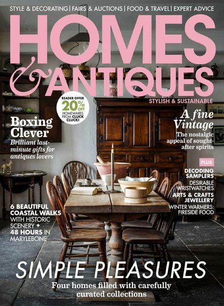 Homes & Antiques – January 2022 Cover