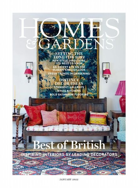 Homes & Gardens UK – January 2022 Cover
