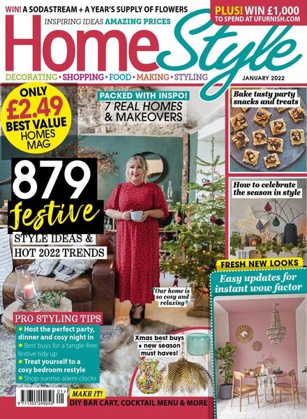 HomeStyle UK – January 2022 Cover