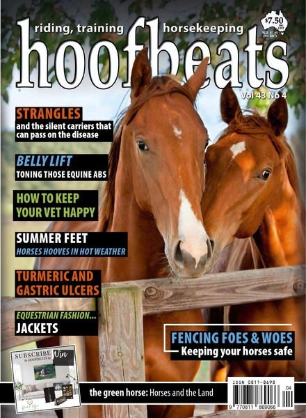 Hoofbeats – December 2021 – January 2022 Cover