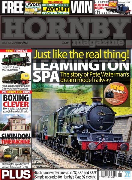 Hornby Magazine – Issue 175 – January 2022 Cover