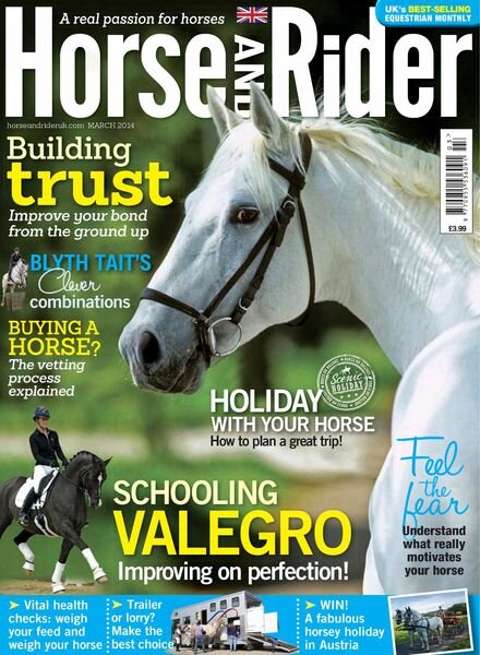 Horse & Rider UK – March 2014 Cover