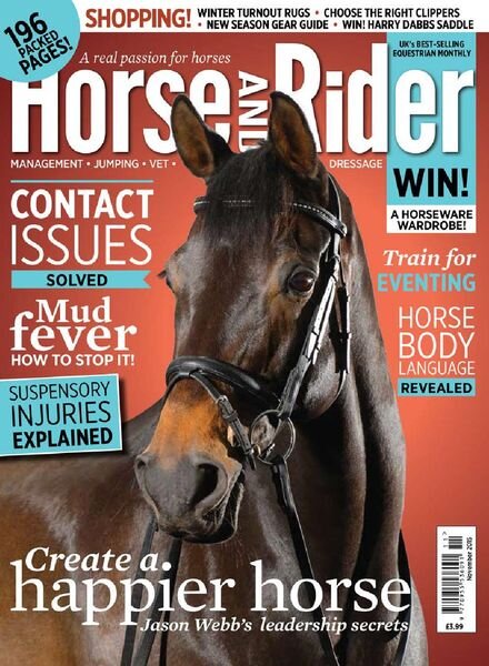 Horse & Rider UK – November 2015 Cover