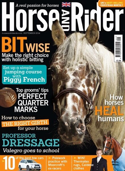 Horse & Rider UK – September 2014 Cover