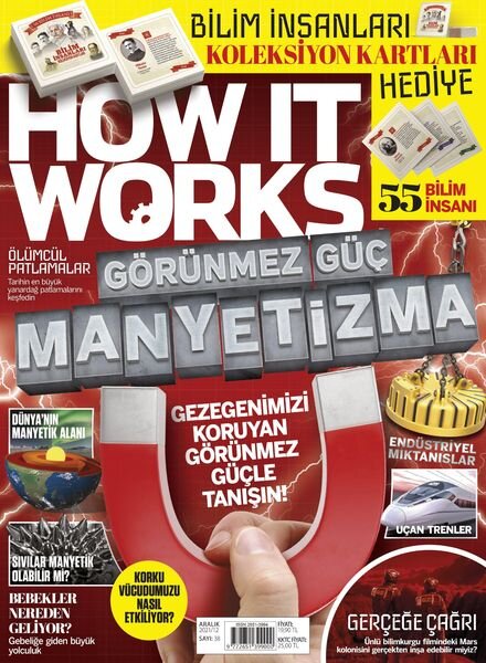 How It Works Turkey – Aralik 2021 Cover