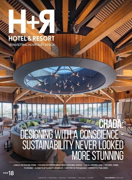 H+R Hotel & Resort Trendsetting Hospitality Design – Issue 18, December 2021 Cover