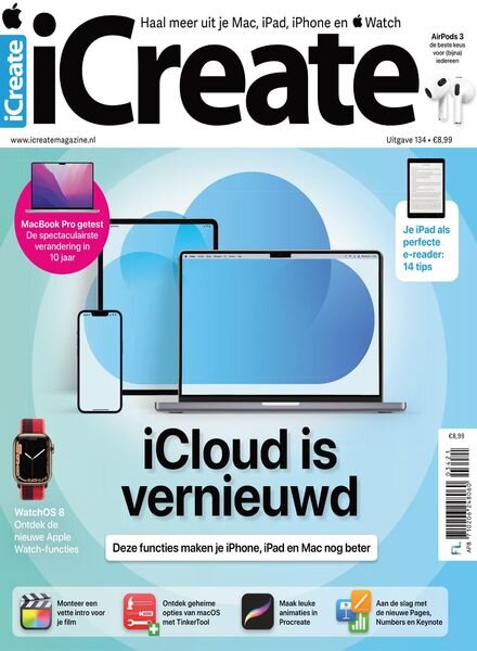iCreate Netherlands – december 2021 Cover
