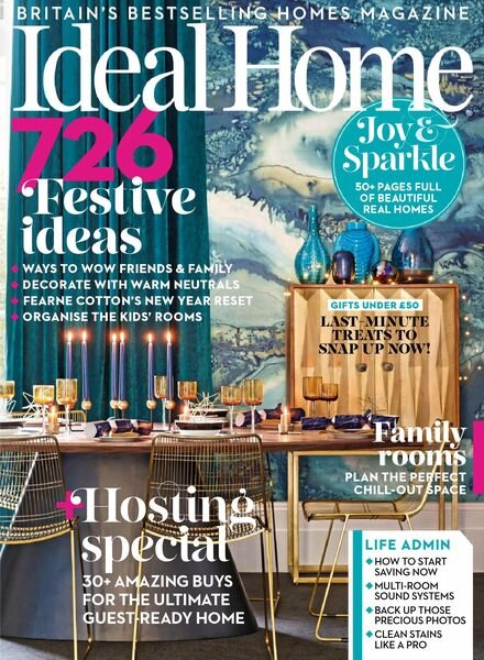 Ideal Home UK – January 2022 Cover