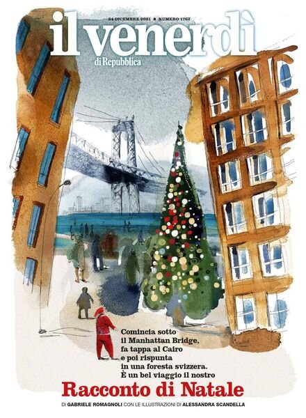 Il Venerdi di Repubblica – 24 Dicembre 2021 Cover