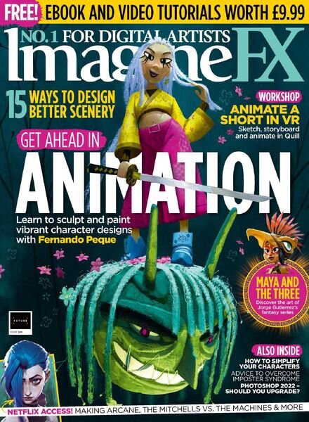 ImagineFX – February 2022 Cover