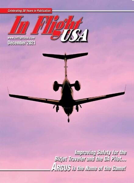 In Flight USA – December 2021 Cover