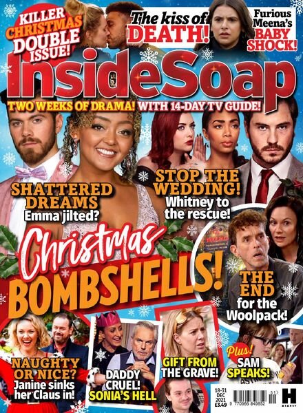 Inside Soap UK – 18 December 2021 Cover