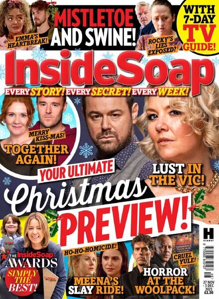 Inside Soap UK – 27 November 2021 Cover