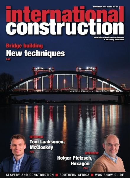 International Construction – December 2021 Cover