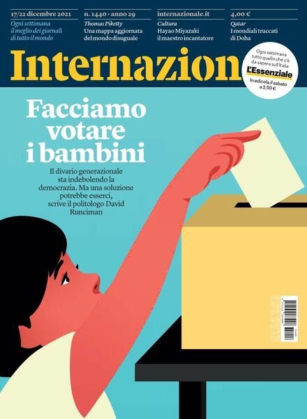 Internazionale – 17 Dicembre 2021 Cover