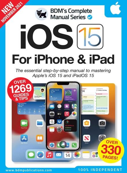 iOS 15 For iPhone & iPad – November 2021 Cover
