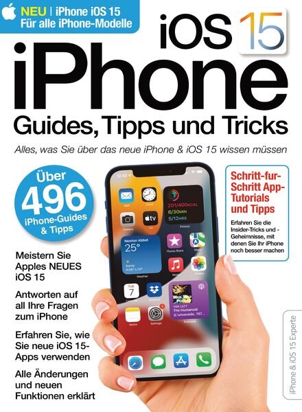 iOS 15 iPhone Guides Tipps und Tricks – November 2021 Cover